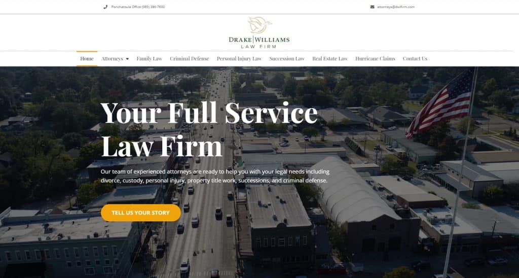Ponchatoula Law Firm gets New Website