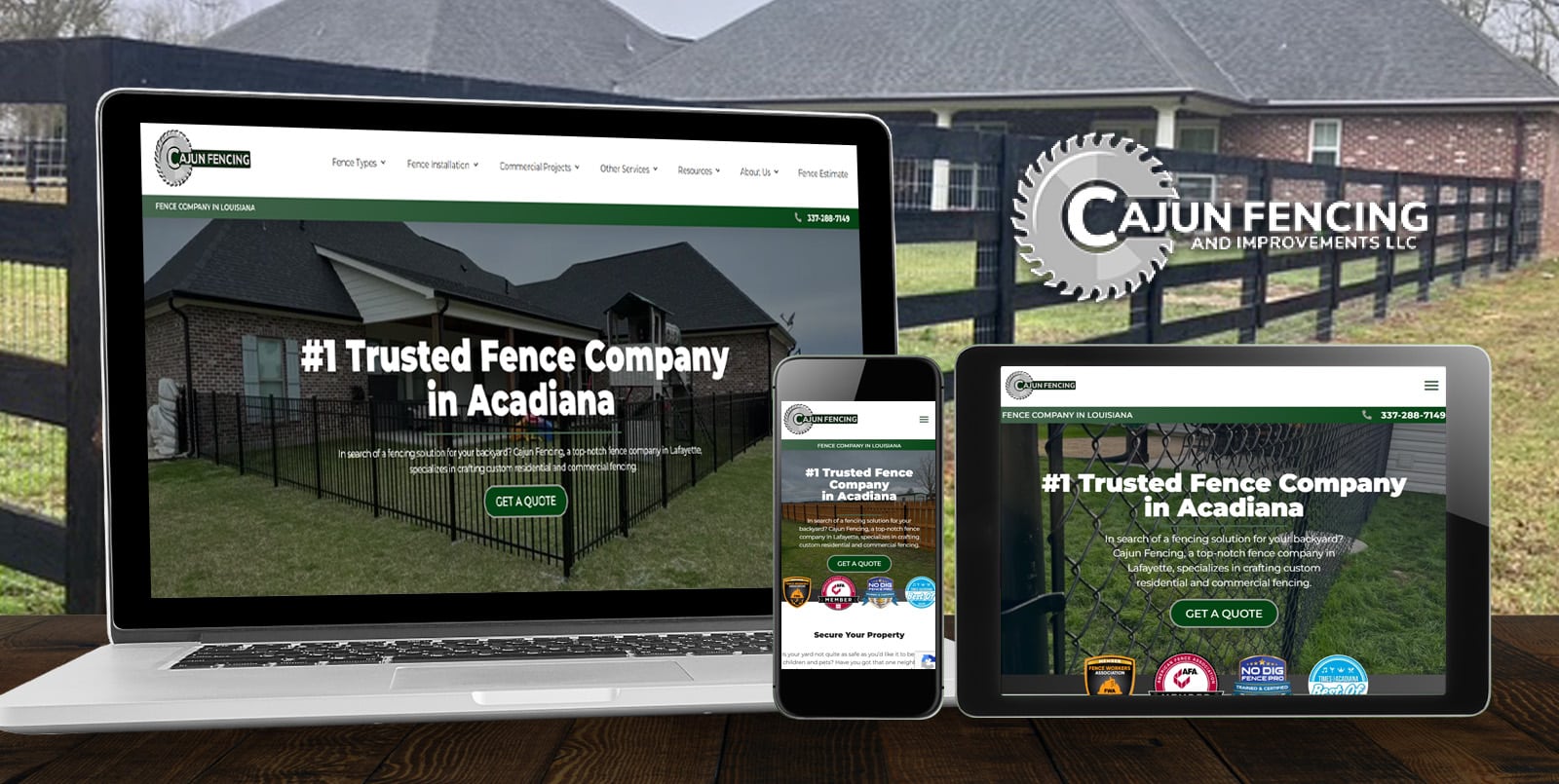 Fence Company Near South Louisiana
